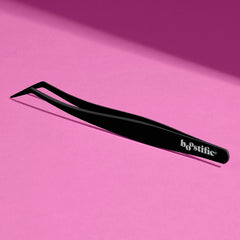 Non-stick lash applicator tweezer