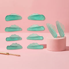 V-shape lash lifting pads
