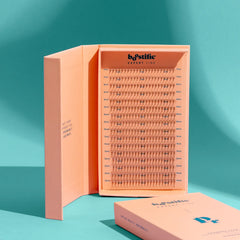 Wrapping-Laser Promade Dark Brown lashes 16 rows