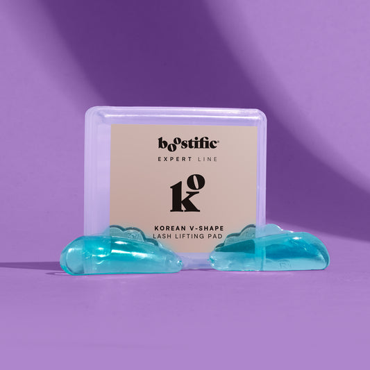 V-shape lash lifting pads