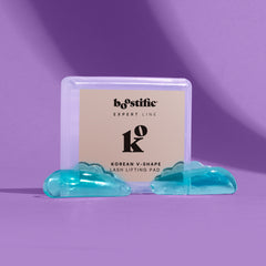 V-shape lash lifting pads