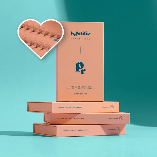 Wrapping-Laser Promade Dark Brown lashes 16 rows