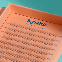 Wrapping-Laser Promade Chocolate Brown lashes 16 rows